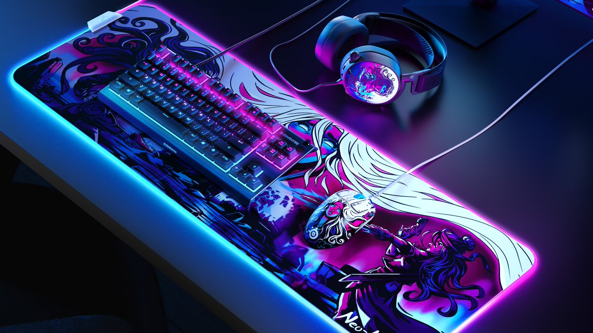 SteelSeries's tweet photo. remember that sick Neo-Noir QcK Prism we did 🤔  

got one for grabs rn 👇 (sold out)
- share your fav memory playing CS below 🧡
- follow us + @CSGO 
- like + rt this post

will pick a winner next week // GLHF https://t.co/SnKm3IVX2y