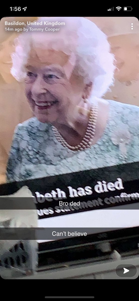 catallocco's tweet image. I absolutely recommend everyone go to London on the Snapmap. #QueenElizabeth