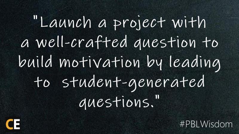CreativeEduc8r's tweet photo. Using big ideas to develop essential questions that guide project design and driving questions that guide student work. #PBLWisdom https://t.co/DUprIJtneV https://t.co/OWV8r7qd1W