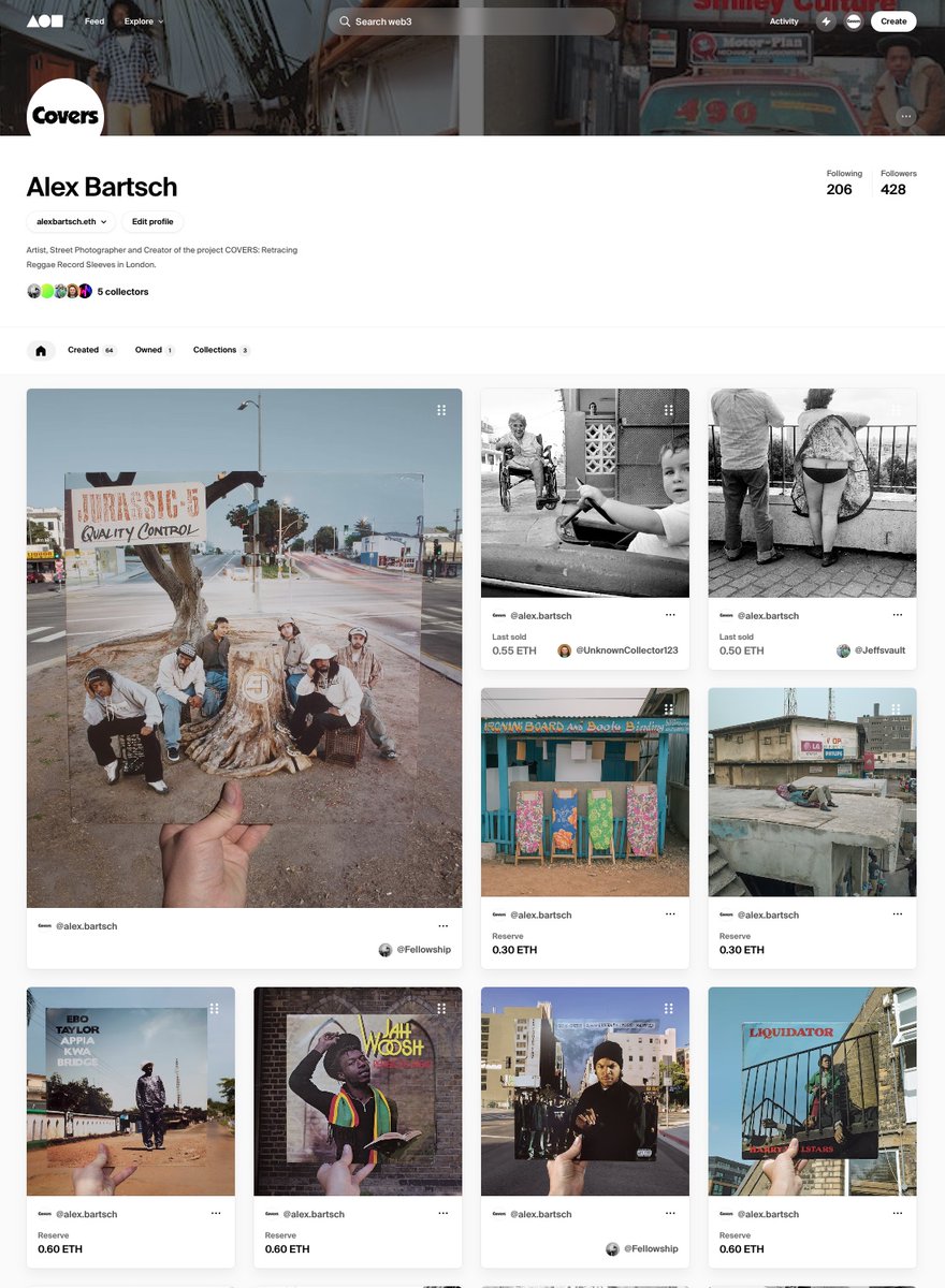 New <a href="/foundation/">Foundation 🌐</a> home page!
Come visit foundation.app/@alex.bartsch