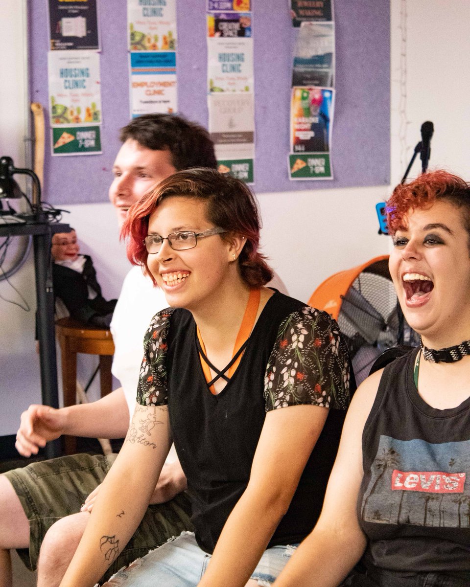 Last month, we hosted our annual New Horizons Got Talent event in our Day Program space and it was absolutely PACKED with entertainment. Lots of youth and young adults came and gave it their all — our staff judges had some tough decisions to make.