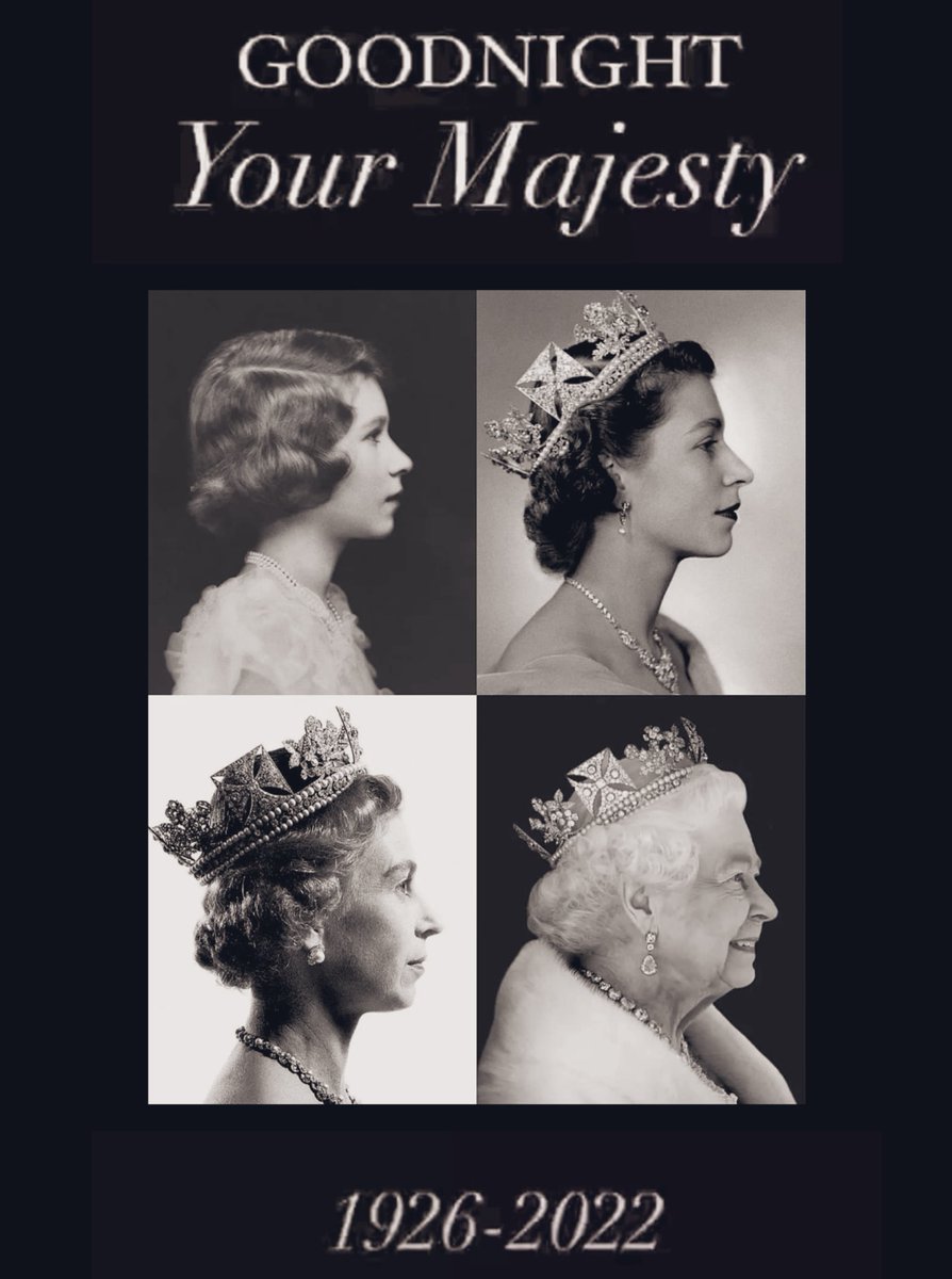 Two words comes to mind when I think of Her Majesty,STABILITY and CONTINUITY ! Sleep tight Your Majesty. #TheQueen