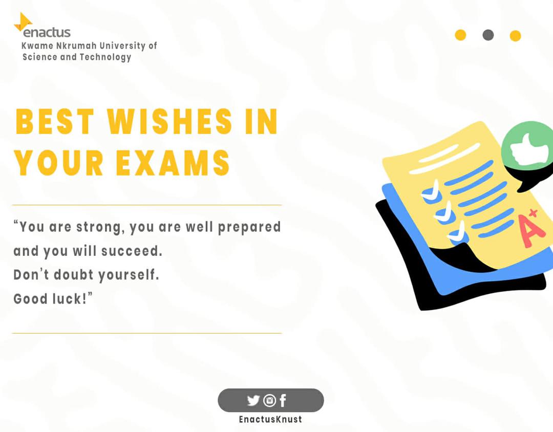 enactus_knust's tweet photo. Nothing seems more heartwarming than passing the exams together
Go And Blow the papers! Let's all win.
#EnactusKnust
#WeAllWin https://t.co/Xbhnshpcf7