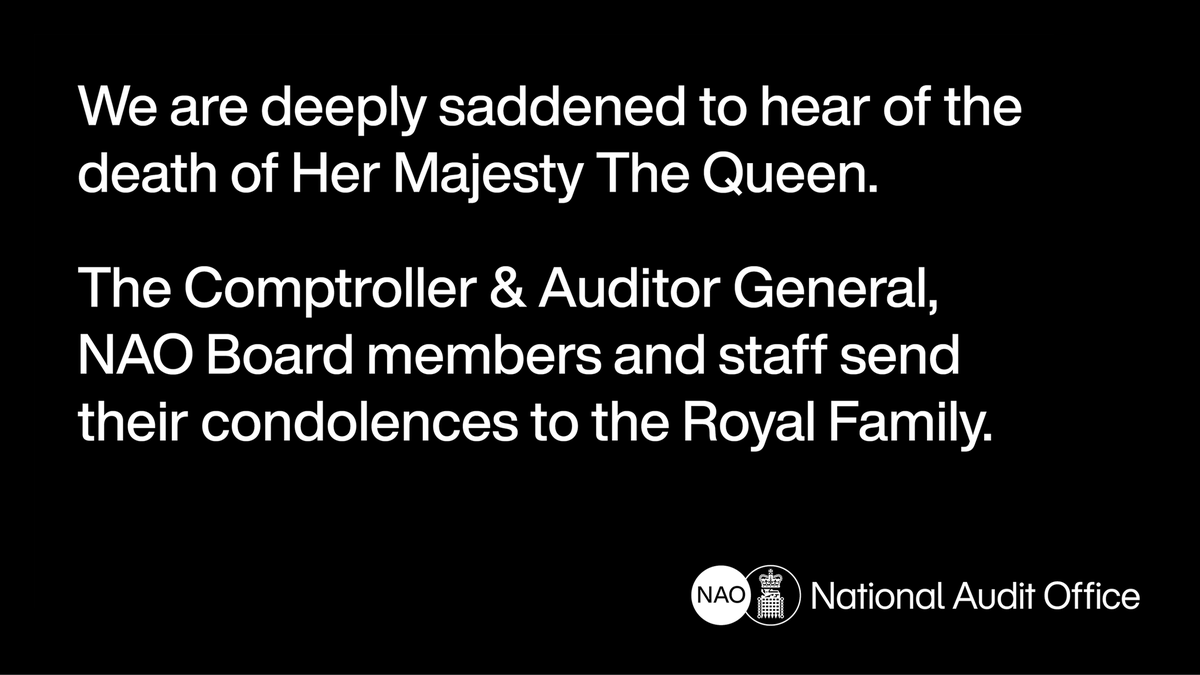 National Audit Office tweet media