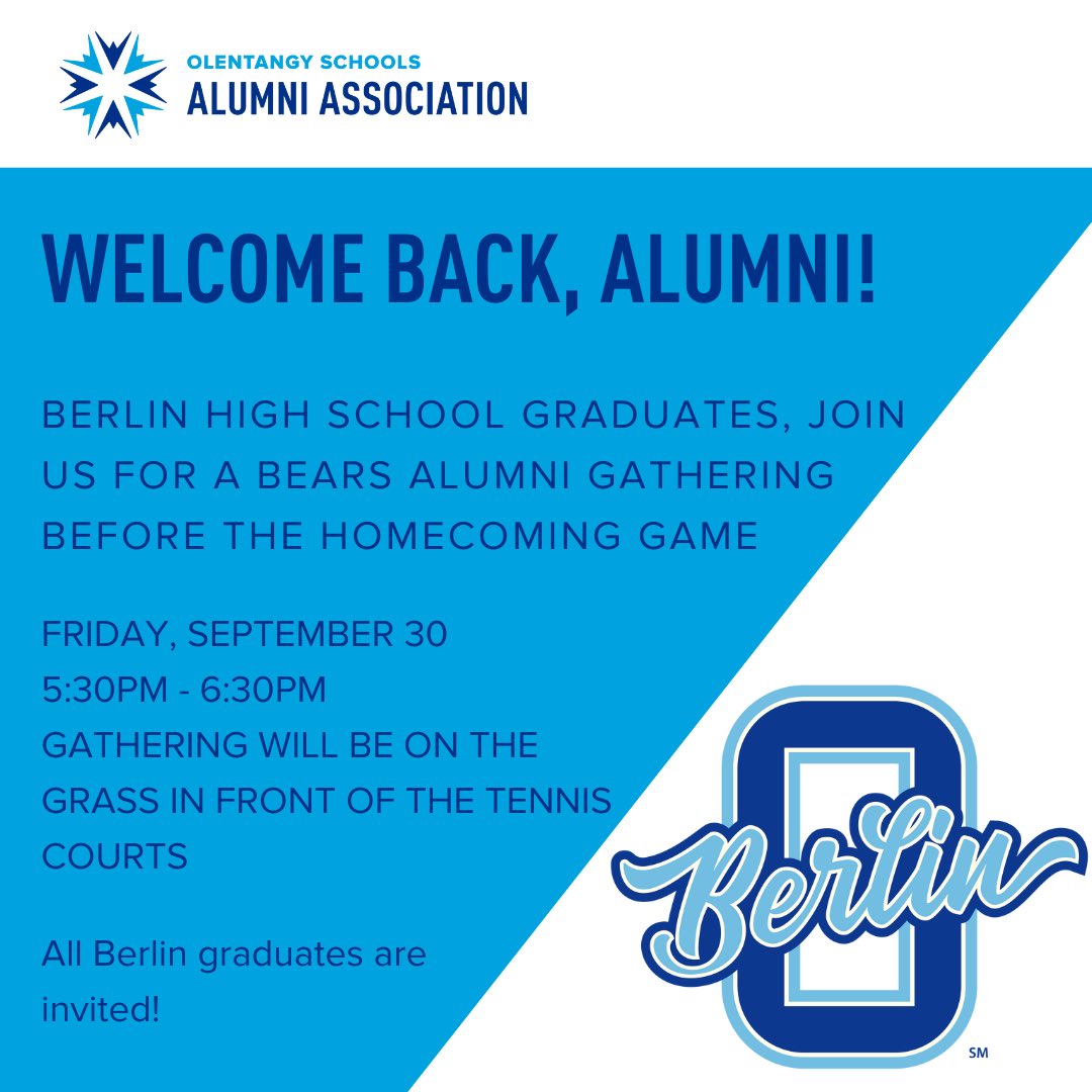 Attention OBHS Grads!  We are hosting a Tailgate at the Homecoming Game on 9/30. Hope to see many of you there!