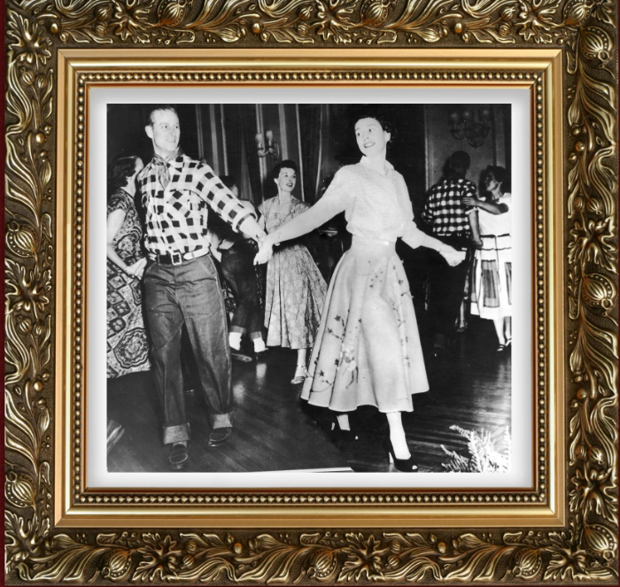 Princess Elizabeth square dancing - 1951