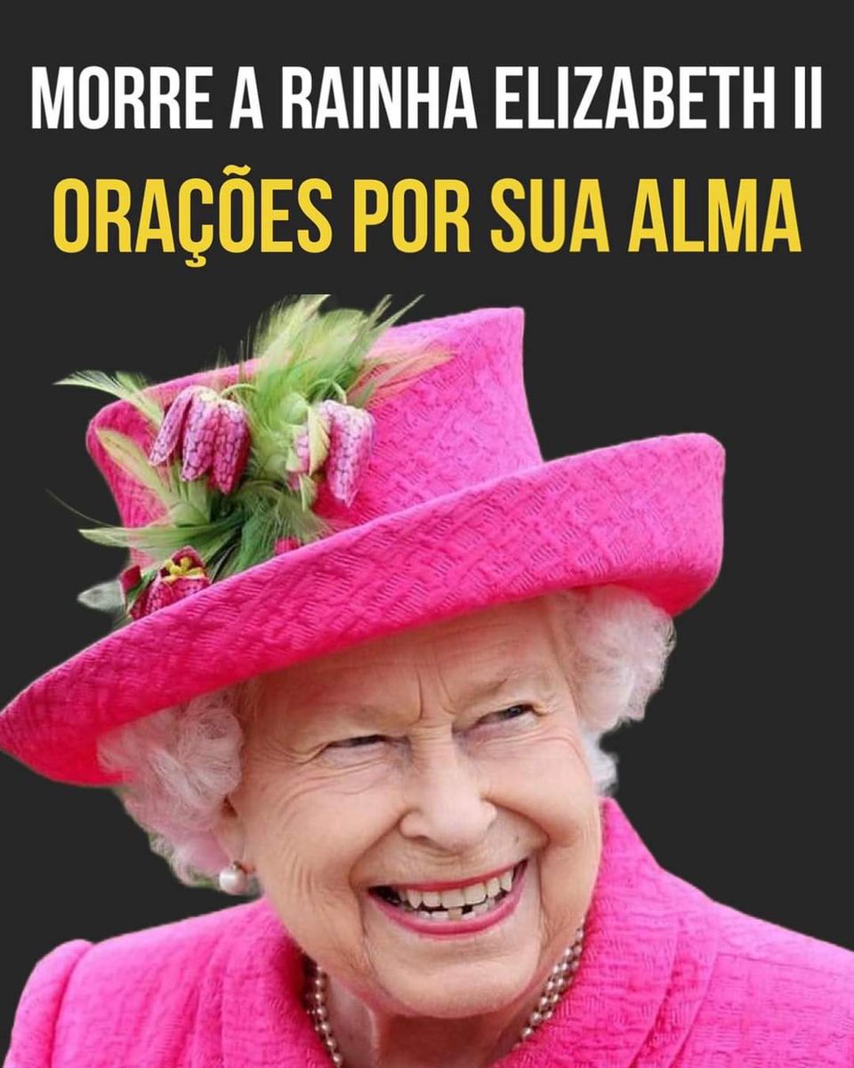 ohleoca's tweet photo. God Save the Queen
Partiu sua majestade a Rainha Elizabeth II
Que Descanse em Paz!🖤 https://t.co/KtSYoLIUUo