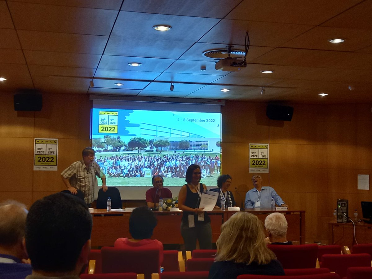 Núria Sánchez Baizán (@nsanchba25) on Twitter photo What a wonderful week! living the 30th CECE & ISFE joint congress in Portugal to the most with great scientists and friends :D couldn't ask for more.. and then I even won the 1st prize for the oral talk! Thanks! What an honour!! <a href="/GroupBiolRepro/">Group of Biology of Reproduction</a> <a href="/ICMCSIC/">ICM-CSIC</a> <a href="/J_Exp_Biol/">Journal of Experimental Biology</a> <a href="/ceceisfe2022/">CECE-ISFE2022@Faro</a> What a wonderful week! living the 30th CECE & ISFE joint congress in Portugal to the most with great scientists and friends :D couldn't ask for more.. and then I even won the 1st prize for the oral talk! Thanks! What an honour!! <a href="/GroupBiolRepro/">Group of Biology of Reproduction</a> <a href="/ICMCSIC/">ICM-CSIC</a> <a href="/J_Exp_Biol/">Journal of Experimental Biology</a> <a href="/ceceisfe2022/">CECE-ISFE2022@Faro</a>