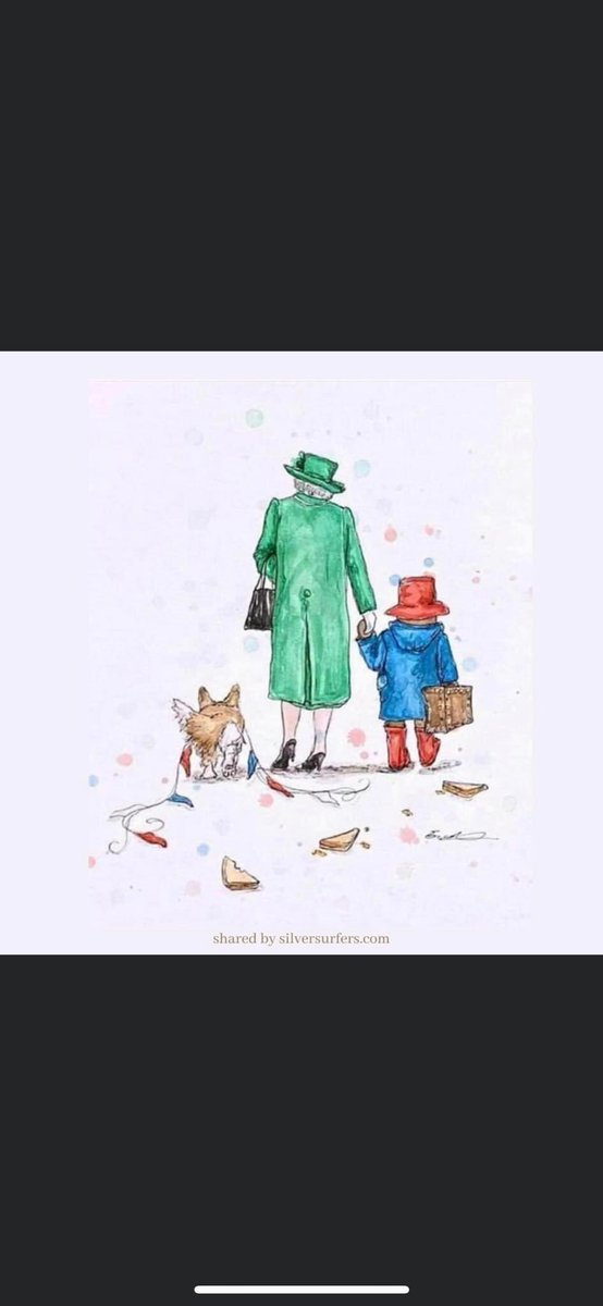 Rest in peace your Majesty, thank you for all of your years of service, now go a be with your first love