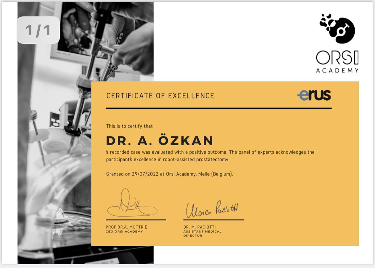 erdemcanda's tweet photo. I’m very happy to contribute training the 1st &amp; 2nd cc-ERUS RARP fellows Dr.Fevzi Bedir &amp; Dr.Arif Ozkan in Turkey (Ankara &amp; Istanbul).
cc-ERUS fellowship is a very successful training pathway! @ERUSrobotics @alexmottrie @Uroweb @FevziBedir84 @eauesut @UrowebESU @ESRUrology https://t.co/P92fSdJTTW
