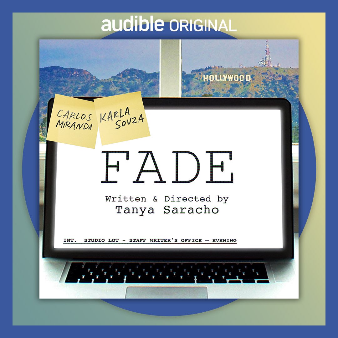 My play FADE just dropped on <a href="/audible_com/">Audible</a> with a stellar cast: <a href="/KarlaSouza7/">Karla Souza</a> as Lucia and #CarlosMiranda as Abel, directed by yours truly. 

Listen here: audible.com/pd/Fade-Audiob…