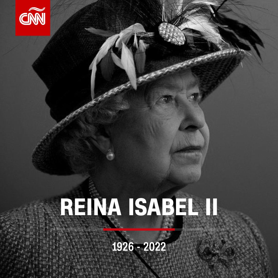 UNOLiveNic's tweet photo. ÚLTIMA HORA | La reina Isabel II murió a los 96 años este jueves, confirmó el Palacio de Buckingham. Gran Bretaña se despide de la monarca con el reinado más largo de su historia: cumplió 70 años en el trono este 2022. https://t.co/5HeJeixvuG https://t.co/Nuwm1hgNqA