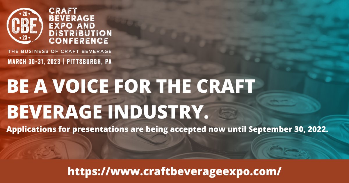 Craft Beverage Expo & Distribution Conference tweet media