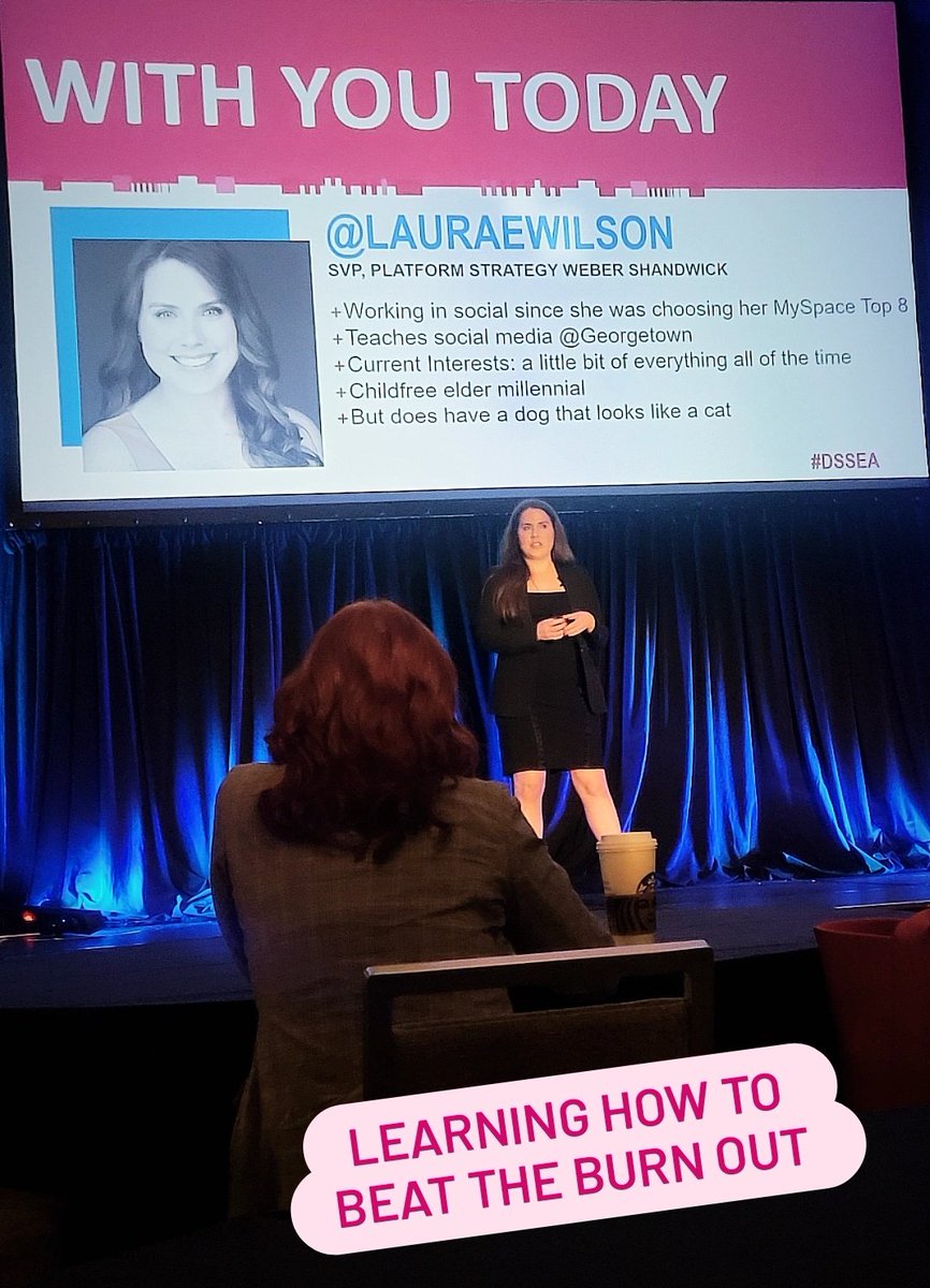 RashelleLeann's tweet photo. I always enjoy hearing from @LauraEWilson. #DSSEA #RealtorRashelle @WeberShandwick #SocialMediaMarketing @DigitalSummits https://t.co/y7kGxrcsrn