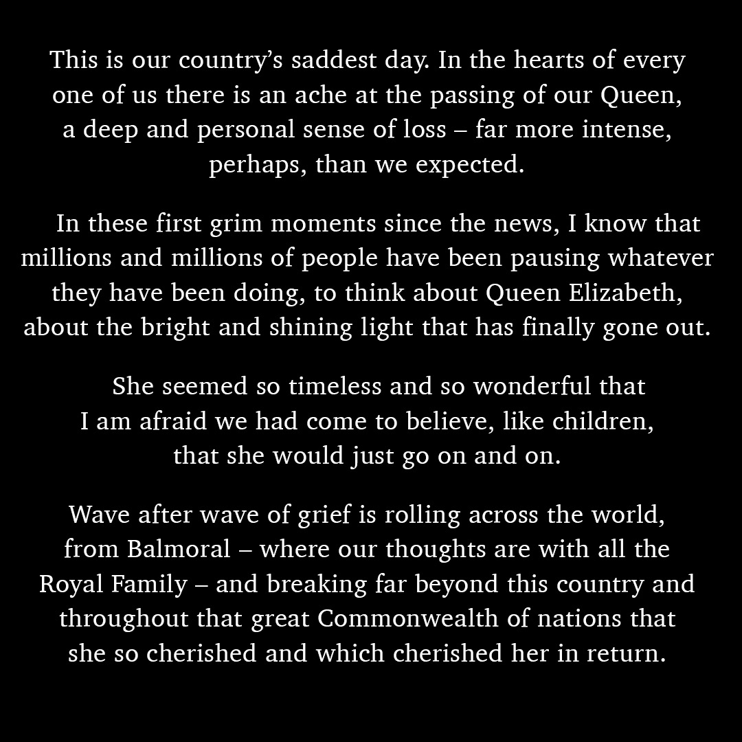 Boris Johnson On Twitter Statement On The Death Of Her Majesty Queen boris-johnson-on-twitter-statement-on-the-death-of-her-majesty-queen