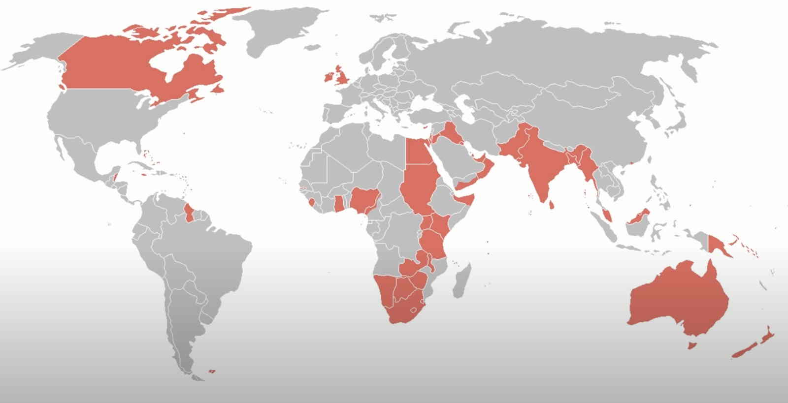 British Empire Map Peak