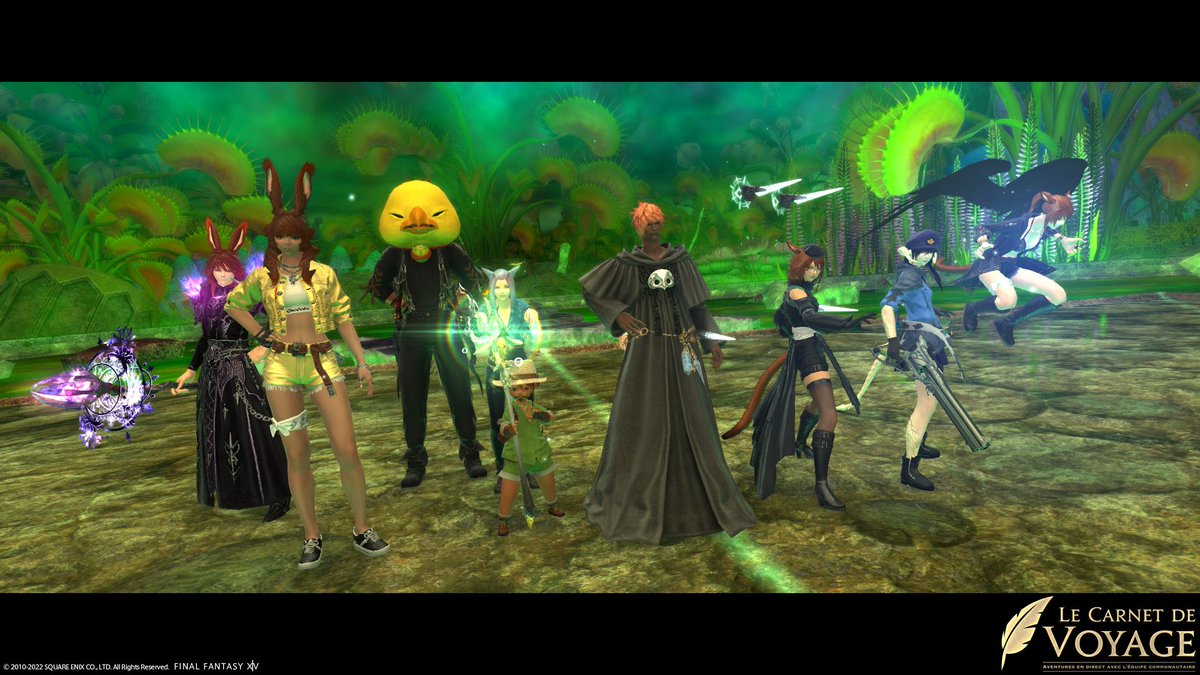 FF_XIV_FR's tweet image. Merci d'avoir été à nos côtés lors de cet épisode décoiffant du Carnet de Voyage #FFXIV, même si nous avons un peu peigné à conquérir la Toison des tempêtes ! 🌪️✂️

On se retrouve bientôt, des bisous ! ❤️