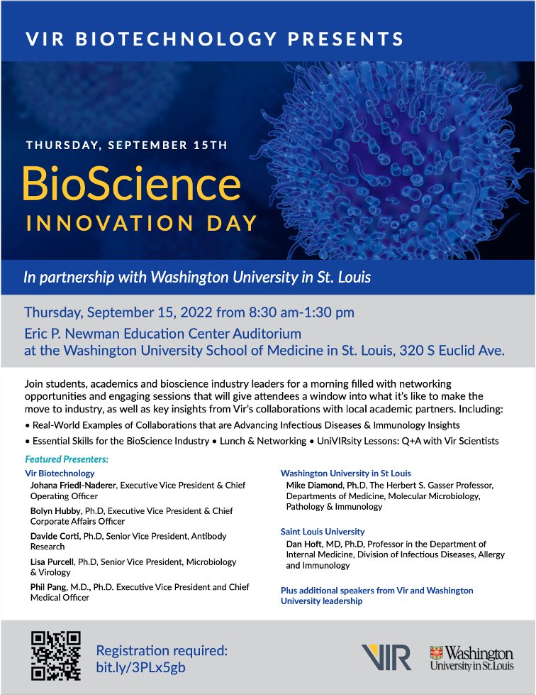 Happening next week at WUSTL. A great opportunity to network and know more about the opportunities to work in industry. 
@WUSTLPostdoc #networking #opportunity