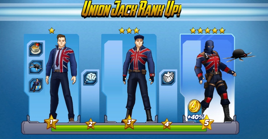 Union Jack rank up!