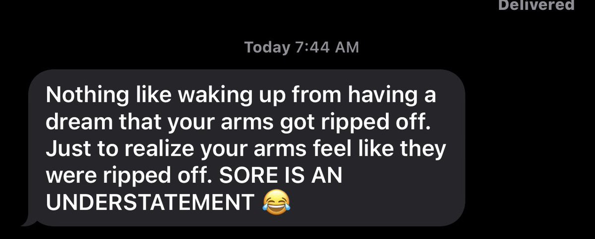 Fun getting texts from your clients about the soreness they’re experiencing 😂