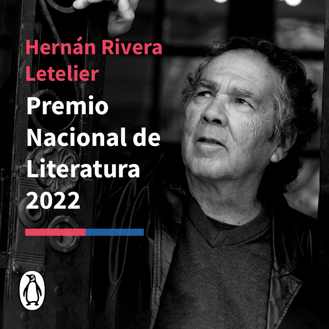 penguinlibroscl's tweet photo. 👏🏻 Felicitamos a nuestro autor Hernán Rivera Letelier quien hoy ganó el Premio Nacional de Literatura 2022 👏🏻 https://t.co/cn4Fg9ScLC