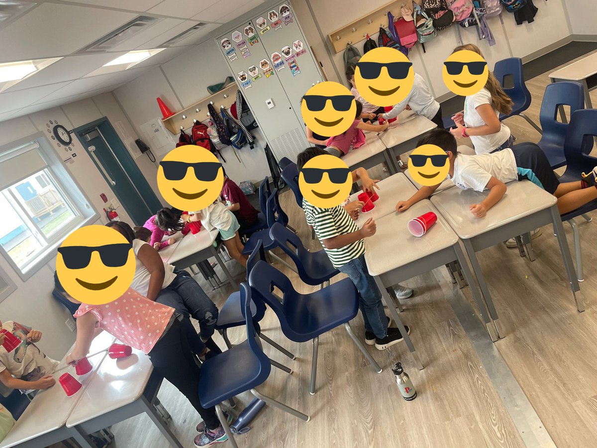 Another daily group challenge! Collaboration is key 🔑 to success !
