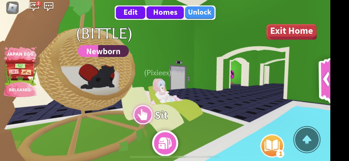 Raii_Is_Done's tweet photo. @PlayAdoptMe  🖤♥️ Meet: BITTLE the rhino beetle!! = ) https://t.co/n92CZmdMM9
