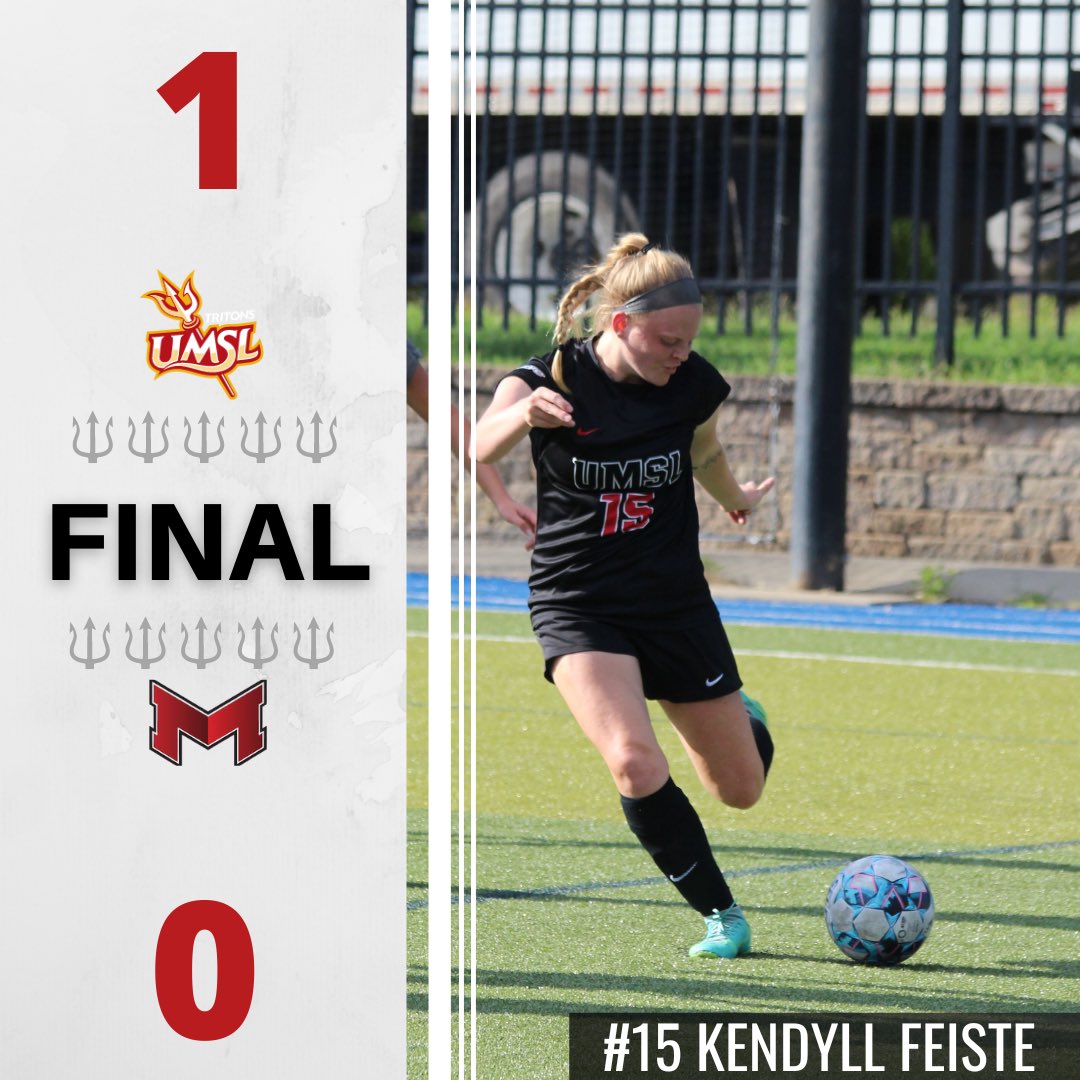 UMSLWSOC's tweet photo. Final! Kennedi Hooks #83 with the game winner! An amazing shutout by #0 MK Neal and our backline! #fearthefork https://t.co/uZXfwelP1S