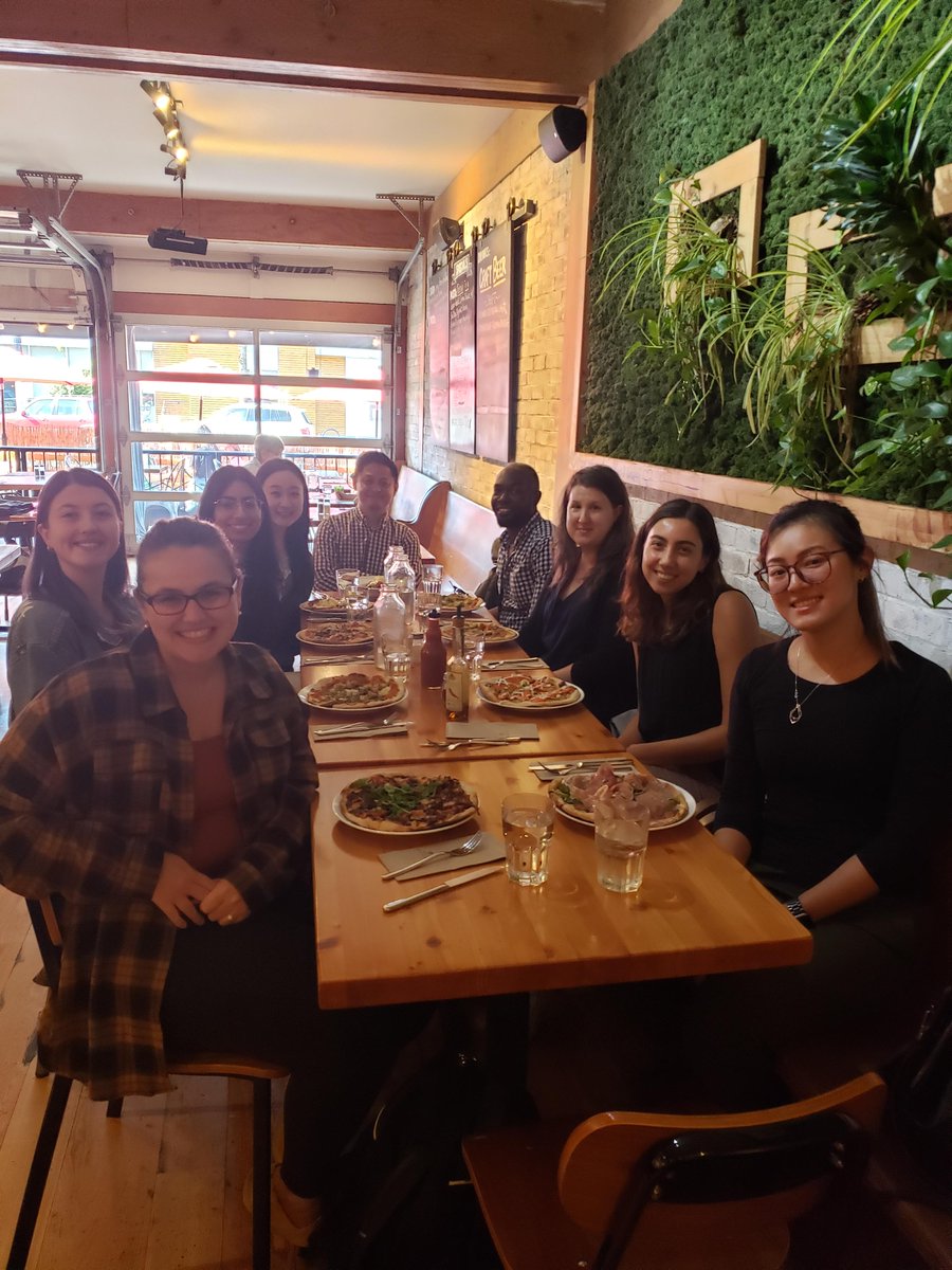 Kicking off a new academic year with a research team lunch!