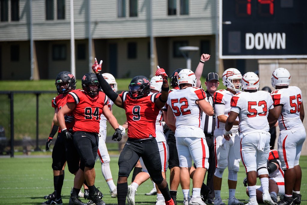 CoachJDittman58's tweet photo. Dudes of the day from our week 1 win:

D-Line: Amaechi Konkwo

Linebacker: Conner Noyes

Safety: Spencer Brockdorff

Can’t wait for the next one this Saturday!

#REDFAM

#CHAOS https://t.co/NFq3WnSLsm