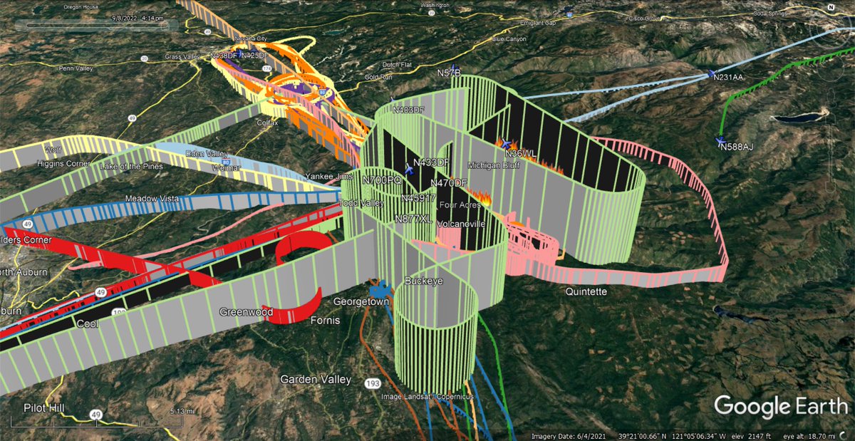 fire_feeds's tweet photo. 1/3 Firefighting aircraft fighting the 8265 acres #MosquitoFire in #ElDoradoCounty/#PlacerCounty
https://t.co/lNSxLuqh9V
https://t.co/7UclLv0ZXg
#Calfire 
#A500 #N403DF
#A505 #N470DF
#T85 #N438DF
#T86 #N433DF
#T88 #N426DF
#T89 #N425DF
Dynamic Aviation
#N57B
🇺🇸❤️‍🔥 https://t.co/XM9QFss5Zp