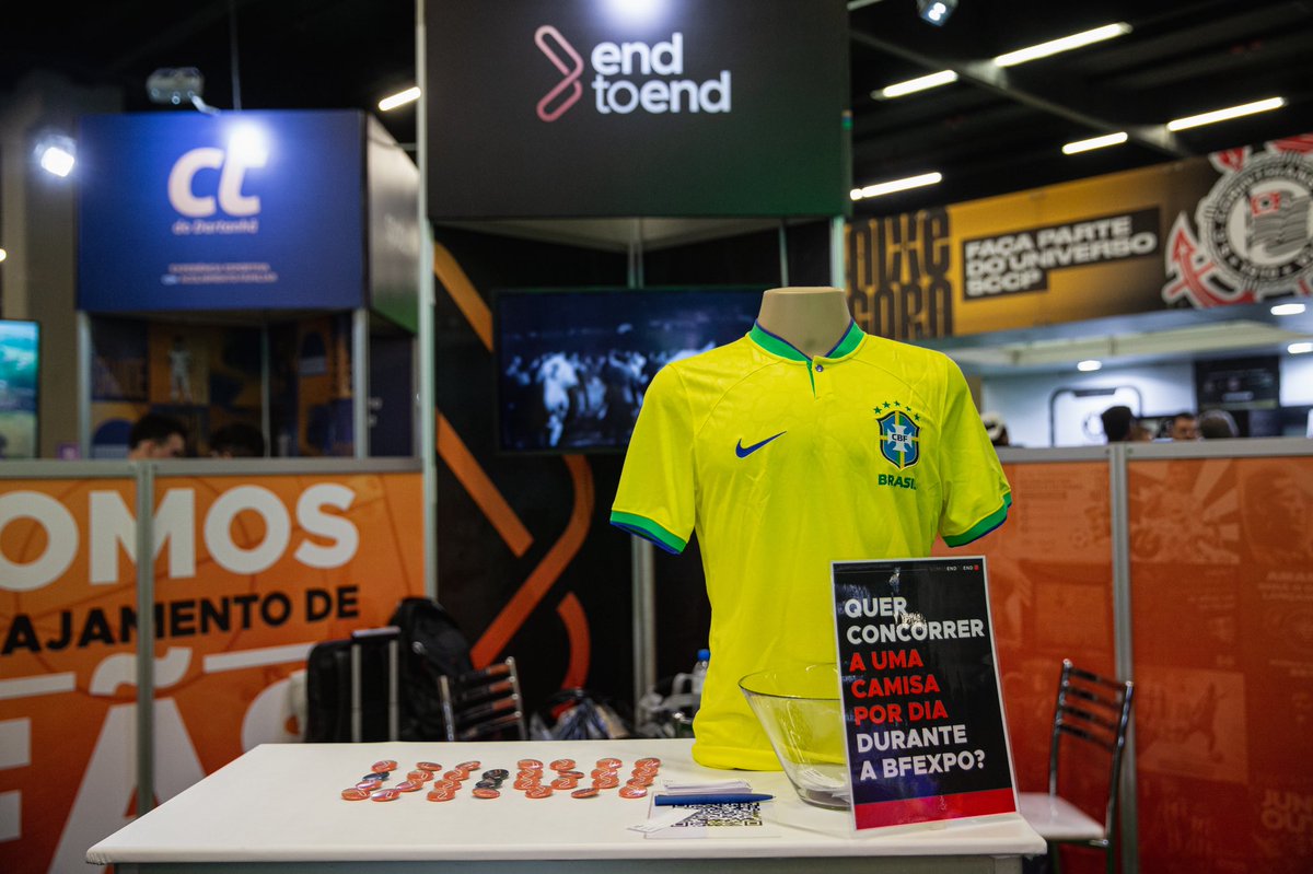 GrupoEndToEnd's tweet photo. Semana intensa e muito produtiva para nós na #bfexpo. Um agradecimento especial a todos que passaram pelo stand ou tiveram presente na nossa palestra! 🧡 https://t.co/7tXQ6F9HAn