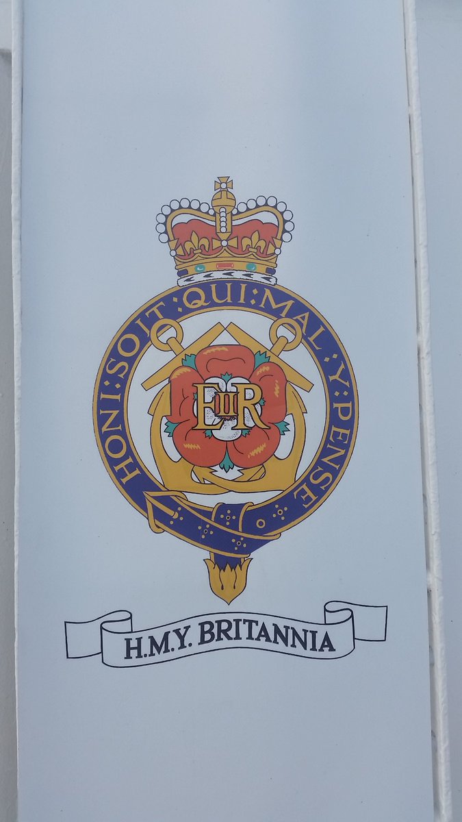 mandyfret's tweet photo. One of my happy days on board the Royal yacht Britannia https://t.co/oDZxDghgWf