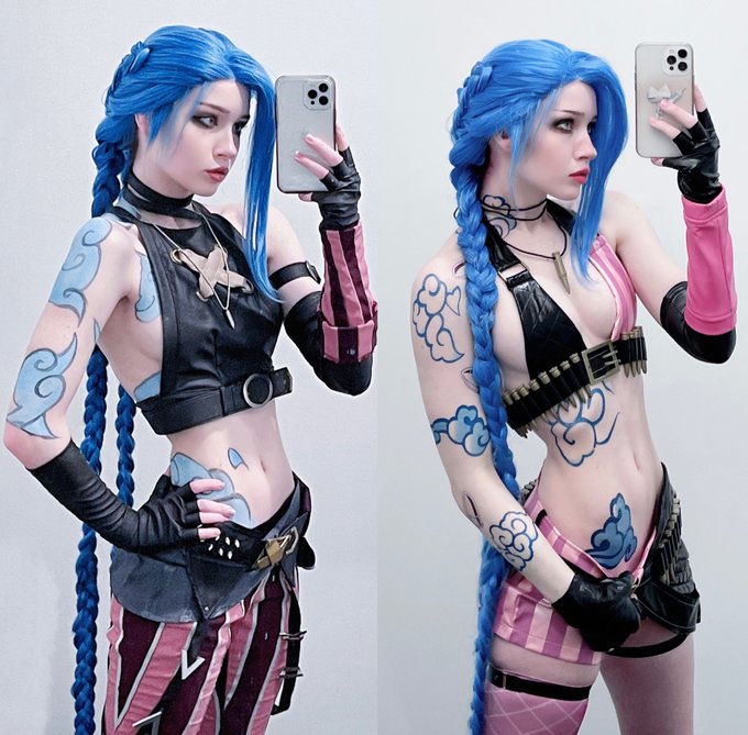 arcane jinx vs league of legends jinx https://t.co/GQ3pzPAKy5