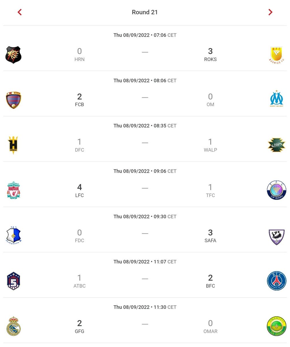 TE_PA_'s tweet photo. TEPremierLeague S5

Round 21/Round 22

#TEPLS5 #TEPA https://t.co/eLwkdGCWjH