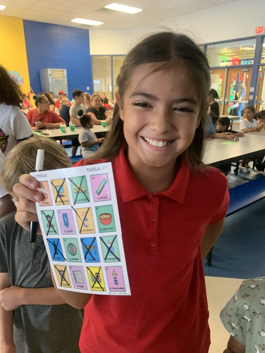 What an awesome Annual Title I Meeting/Loteria Night <a href="/IrvingISD/">Irving ISD</a> <a href="/SchulzePanthers/">Schulze Elementary</a>! We’re all winners tonight! #ThePowerOfUs! #WeAreSchulze!