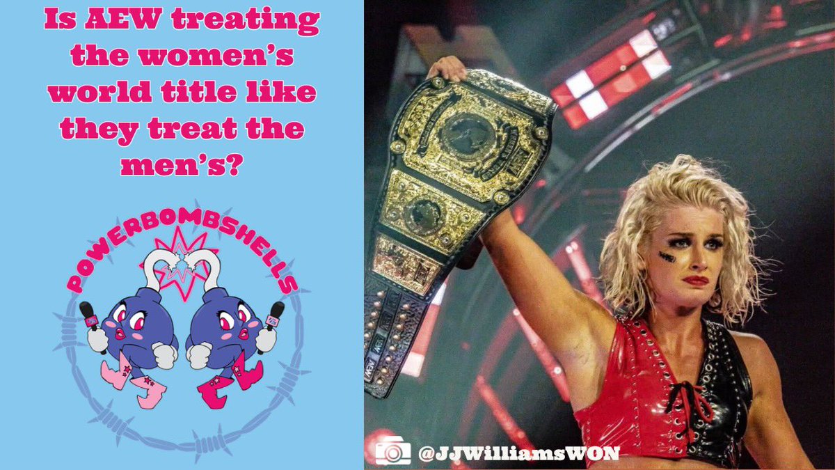 fightgamemedia's tweet photo. Check out this YouTube clip from the recent @Powerbombshells review of #ALLOUT2022. @Samantha_1713 & @melgray8 were joined by @PaulAceFontaine & @Crapgame13 to discuss whether AEW treats its Men’s and Women’s World titles equally. https://t.co/zSCl1ziEdI https://t.co/dWO7Nuunqh