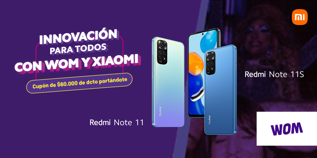 XiaomiChile's tweet photo. Si te falta poco o una señal para renovarte de smartphone, 🥳 esta es la señal 🥳 CUPON $60.000 DCTO con https://t.co/RKUgdYP30i y @womchile
En la #SerieRedmiNote11 y todos los smartphones Xiaomi: https://t.co/C1kUd2tyOO https://t.co/cDZFQiGr0z