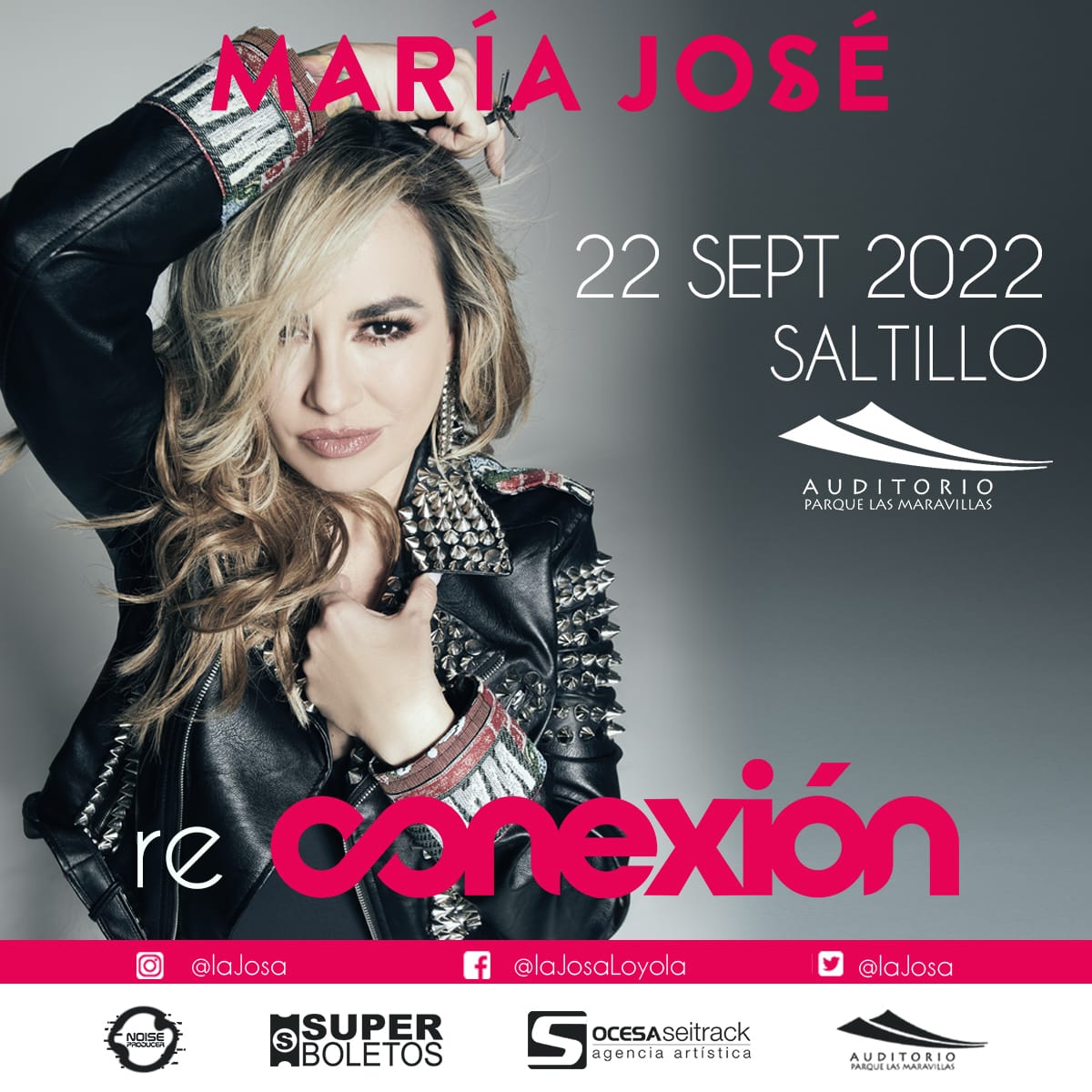 lajosa's tweet photo. #JosaFamilia, nos vemos el próximo jueves 22 de Septiembre en Saltillo ❤️ https://t.co/kgGMacLScQ https://t.co/LmPNgmHhRY