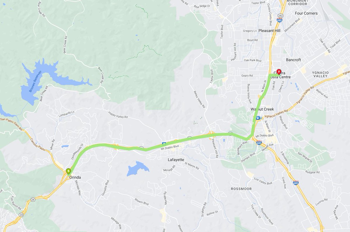 WrightMusic's tweet photo. Rides 4 &amp; 5 of my virtual bike ride from Golden Gate Bridge to Time Square took me from Orinda, CA past Contra Costa Centre north on I-680 past Mococo, CA and ready to cross the bridge over the Carquinez Strait. 2,868 miles to go. #proform #ifit https://t.co/C0j8cOPJcR