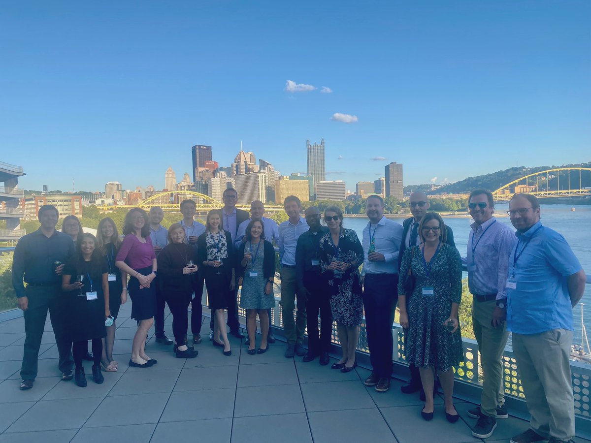 Dinner with a view at the #PILC2022 reception! #ThisIsPACCM #MedTwitter #PULMTwitter <a href="/PACCM/">PACCM</a> <a href="/PittDeptofMed/">PittDeptofMed</a> <a href="/UPMCnews/">UPMC</a>
