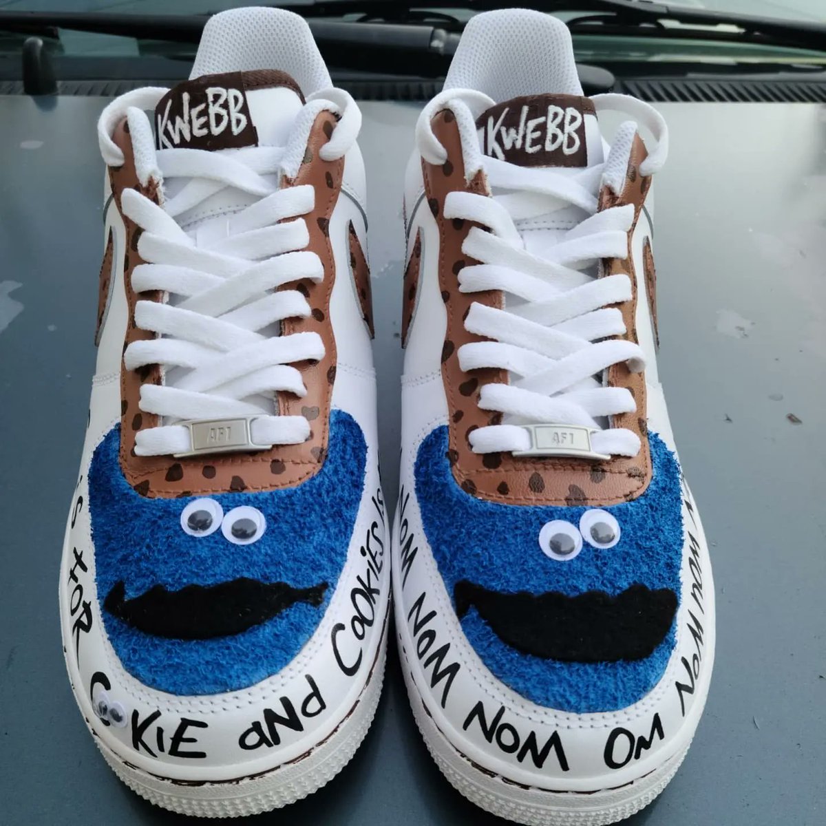 KISHONDAMARIE's tweet photo. CUSTOM #KWEBB KICKS https://t.co/AMjyT8m5UY