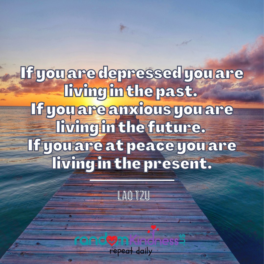 RandomKindnessU's tweet image. Embrace the present moment, that's how you find peace. 
--
#peace #findpeace #peacequotes #letgooffear #letgoofthepast #dontbeanxious #anxietyawareness #bekindtoyourself #embracethepresentmoment #randomkindnessus
