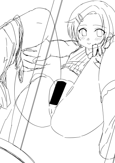 自分でかわええなって思えるラフ描けた朝は良い日。帰ったら仕上げます 