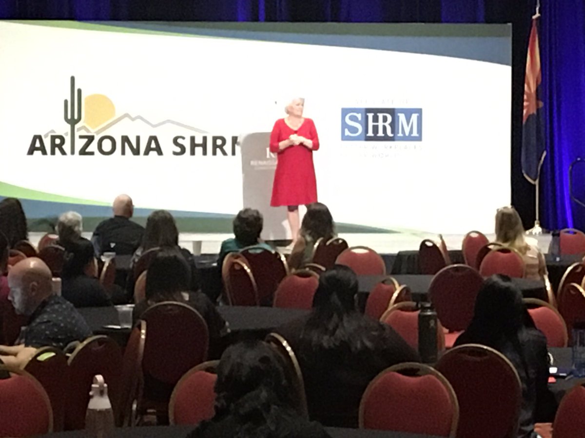 Amydeespeaker's tweet photo. AZSHRM closing Keynote 
#azshrm @Amydeespeaker @AzSHRM https://t.co/0XWAlHQndf