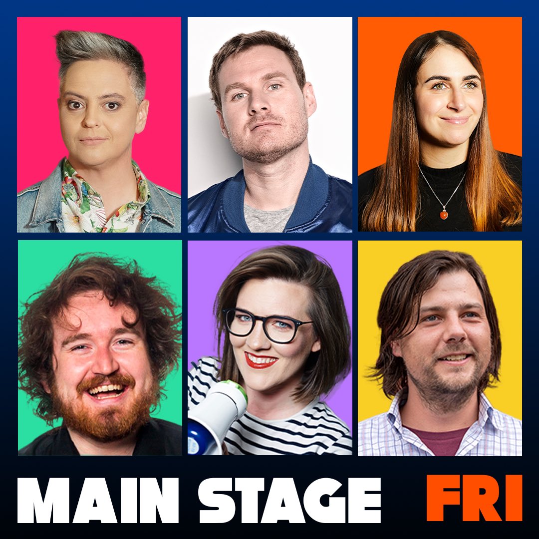 Comedy Republic (@comedyrepublic_) on Twitter photo Tonight!
<a href="/DamienPower01/">Damien Power</a> <a href="/geraldinehickey/">Geraldine Hickey</a> <a href="/ashleycrapap/">Ashley Apap</a> <a href="/operation_rosie/">Rose Callaghan</a> <a href="/Quonnnie/">Nick Quon</a> and Adam Knox take to the Main Stage 💫
Bar open from 5pm 🍻
Get tickets now at comedyrepublic.com.au Tonight!
<a href="/DamienPower01/">Damien Power</a> <a href="/geraldinehickey/">Geraldine Hickey</a> <a href="/ashleycrapap/">Ashley Apap</a> <a href="/operation_rosie/">Rose Callaghan</a> <a href="/Quonnnie/">Nick Quon</a> and Adam Knox take to the Main Stage 💫
Bar open from 5pm 🍻
Get tickets now at comedyrepublic.com.au