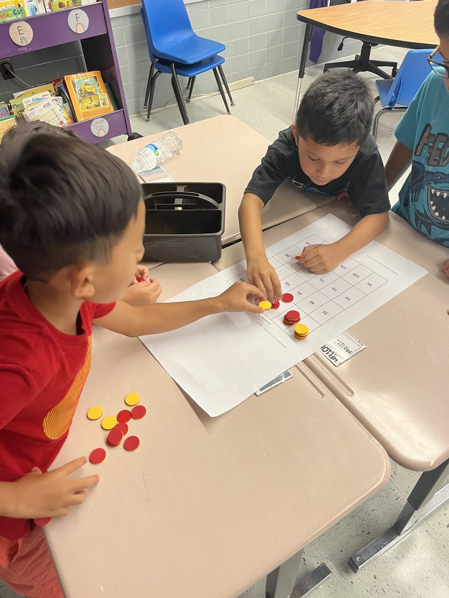 madswall1st's tweet photo. Mathematicians at work!!  Counting by 5’s and 10’s using math tools and counting mats- students did a great job collaborating ! https://t.co/849Z1PyRvs
