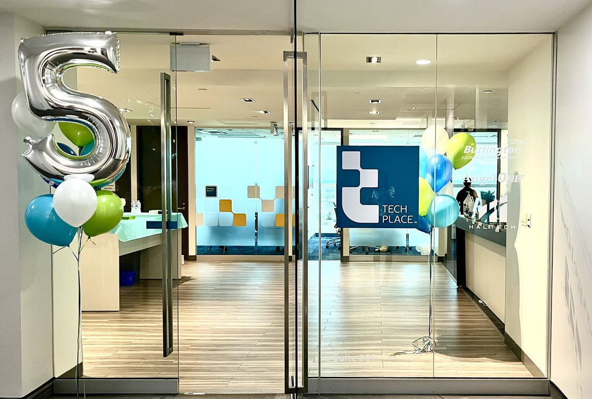 BurlingtonEcDev's tweet photo. We are excited to celebrate @TechPlaceBurl’s 5 Year Anniversary tonight! https://t.co/IRqjXhLLN8