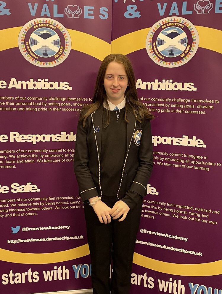 BraeviewMcmanus's tweet photo. McManus House Captains for session 2022-2023 

Erin Rollo and Callan Liddell 
#WeAreBraeview https://t.co/PoOA6sTitm