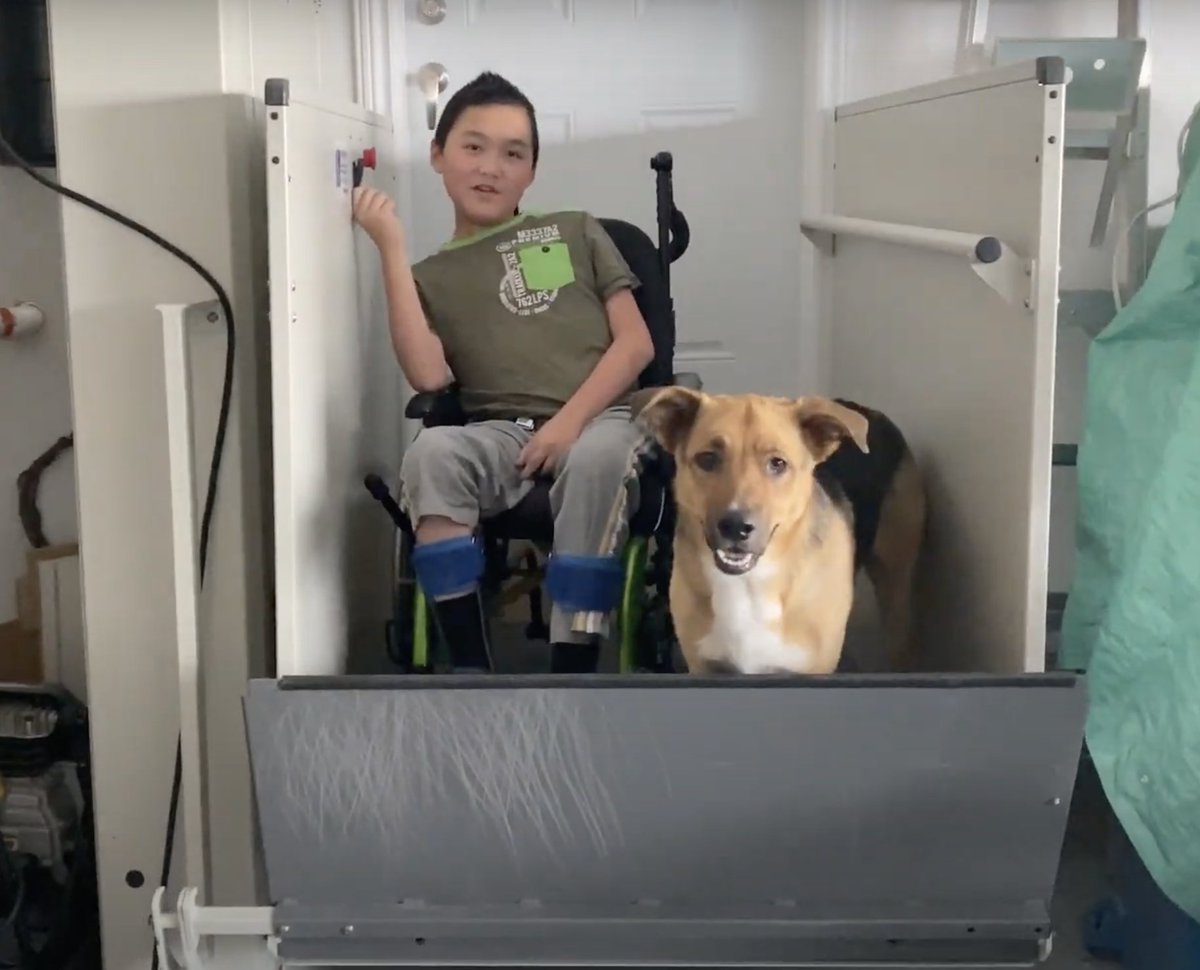 Through our equipment program, MDC helped make Elvin's everyday life, a little easier. By collaborating with community partners, MDC is proud to have been able to support Elvin and create a safe and happy environment, which he shared in this video: youtube.com/watch?v=P9KtOE…